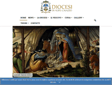 Tablet Screenshot of diocesi-alife-caiazzo.it